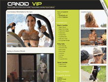 Tablet Screenshot of candidvip.com